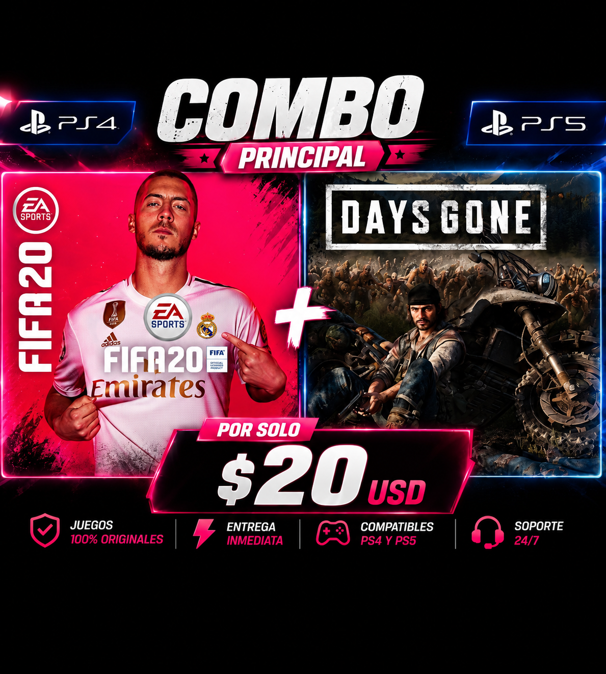 Venta de Juegös Dïgitales para PS3 PS4 y PS5