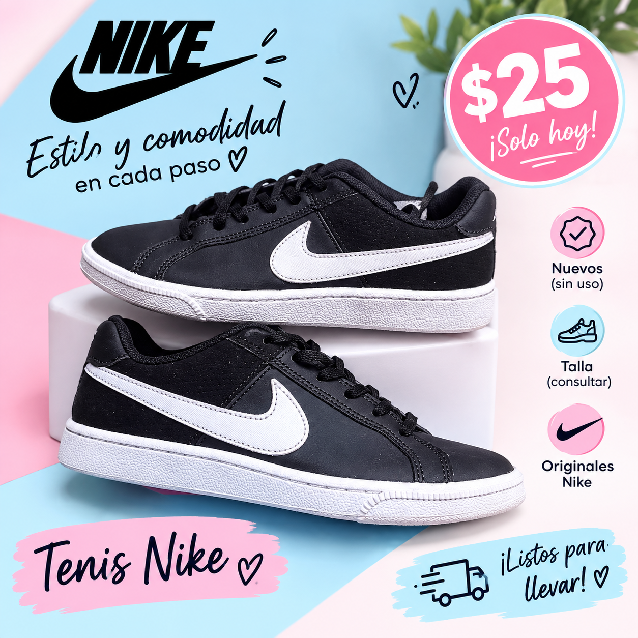 Zapatos Nike originales nuevos talla 36