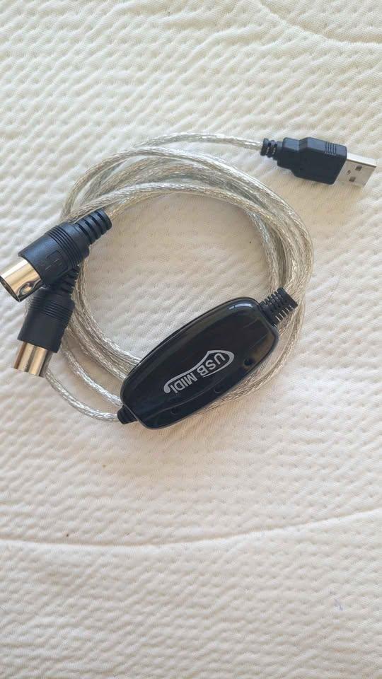 Cable midi- USB 5pines