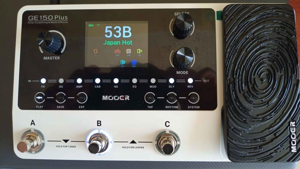 Pedalera Mooer GE150 Plus