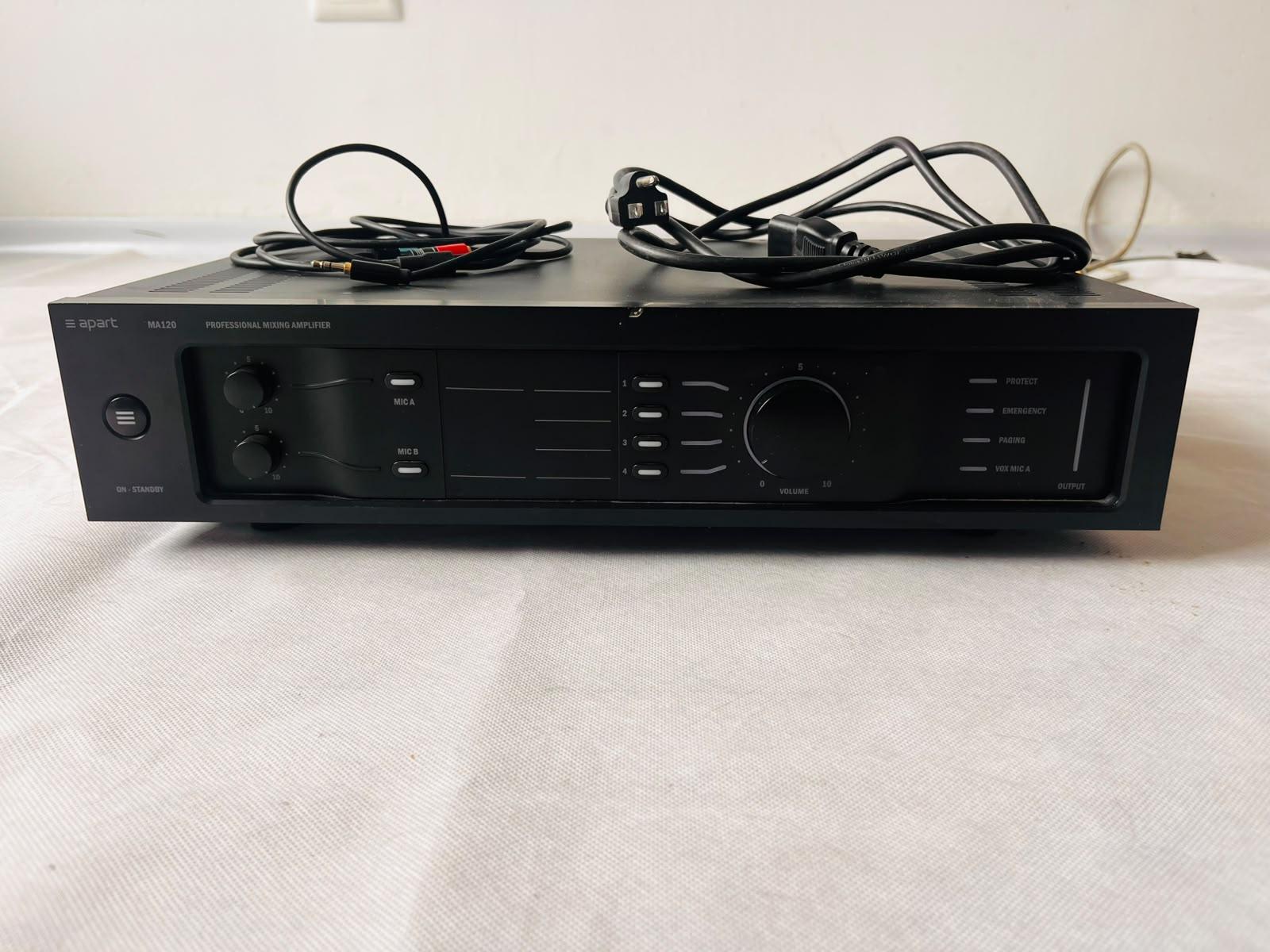 Apart MA120 | Amplificador mezclador profesional de 120 W